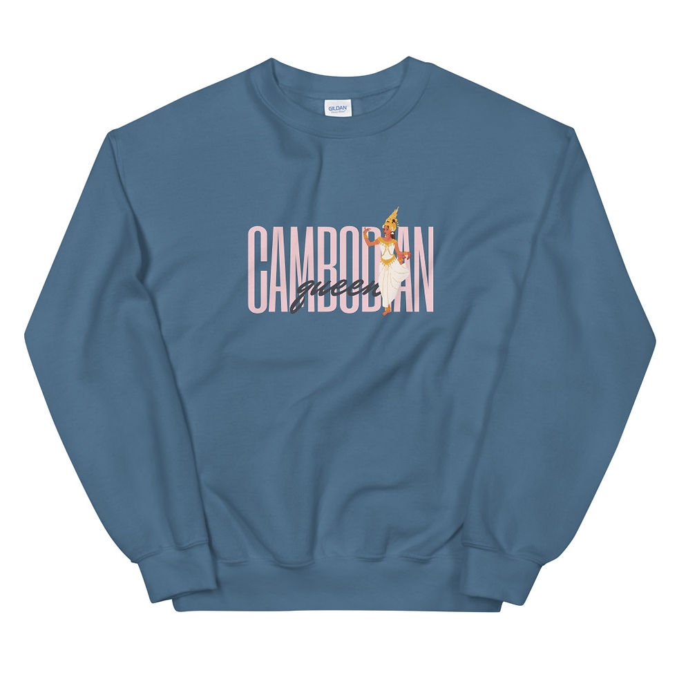 Thumbnail: Women's Cambodia "Cambodian Queen" Sweatshirt