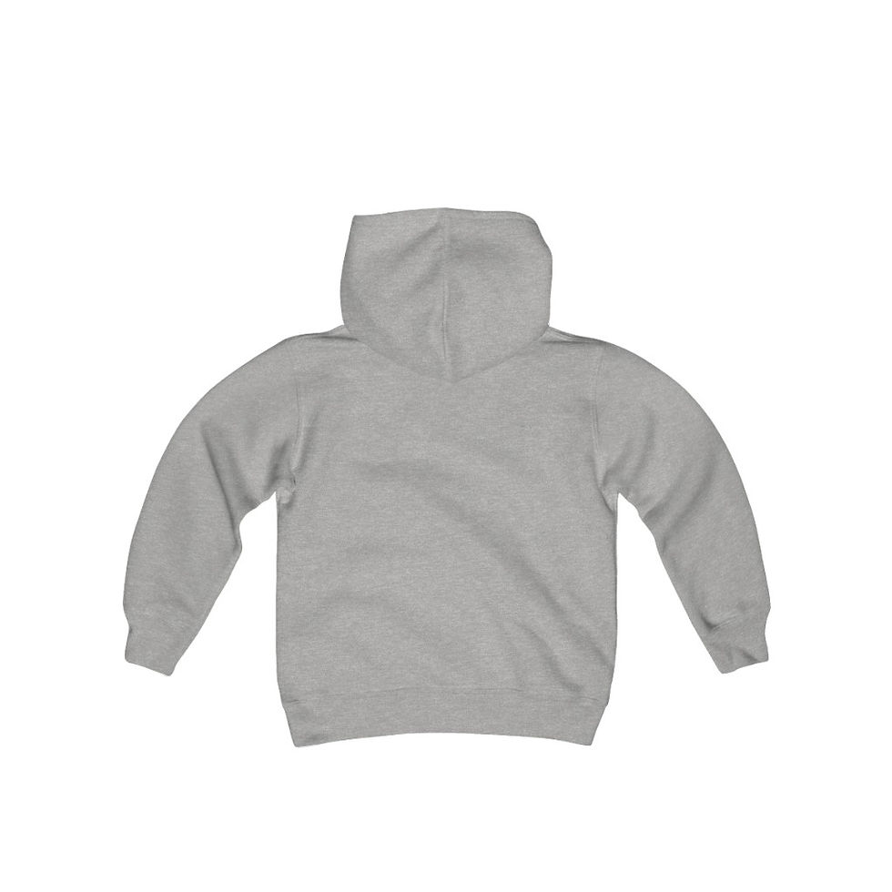 Thumbnail: Youth Heavy Blend Hooded Cambodian Angkor Wat Flag Sweatshirt