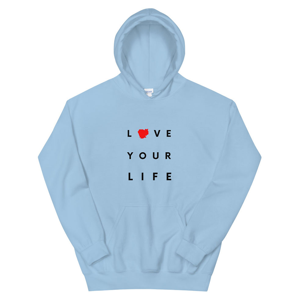 Thumbnail: Women's Cambodia "Love Your Life" Hoodie