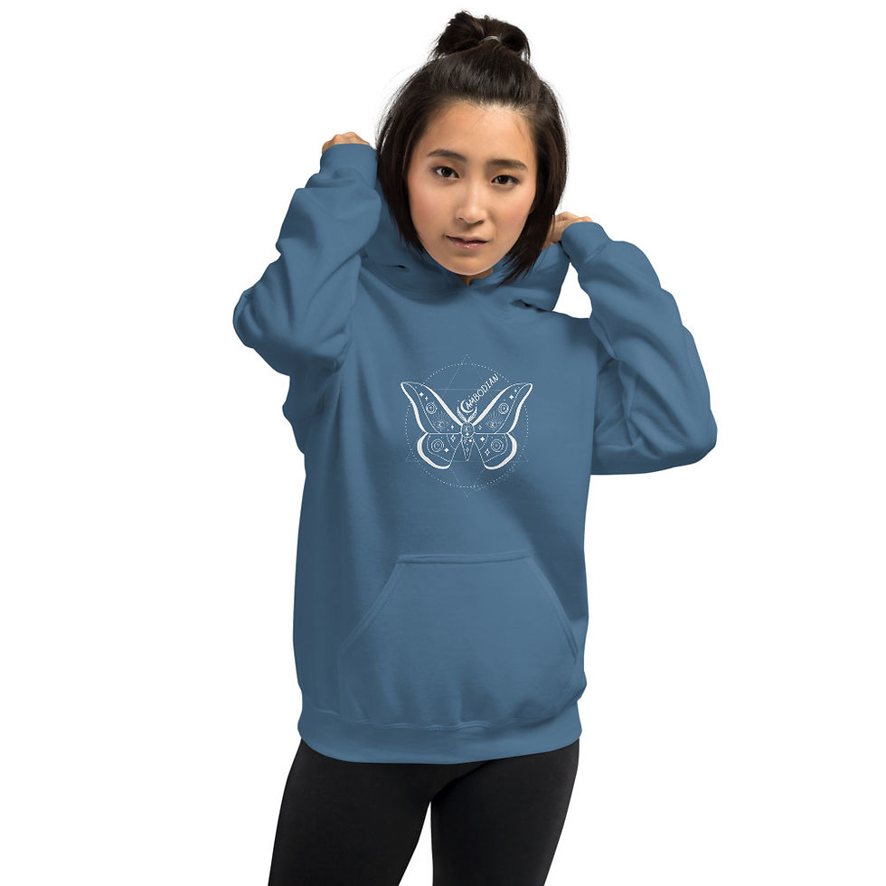 Thumbnail: Women's Cambodian Butterfly Flag Hoodie