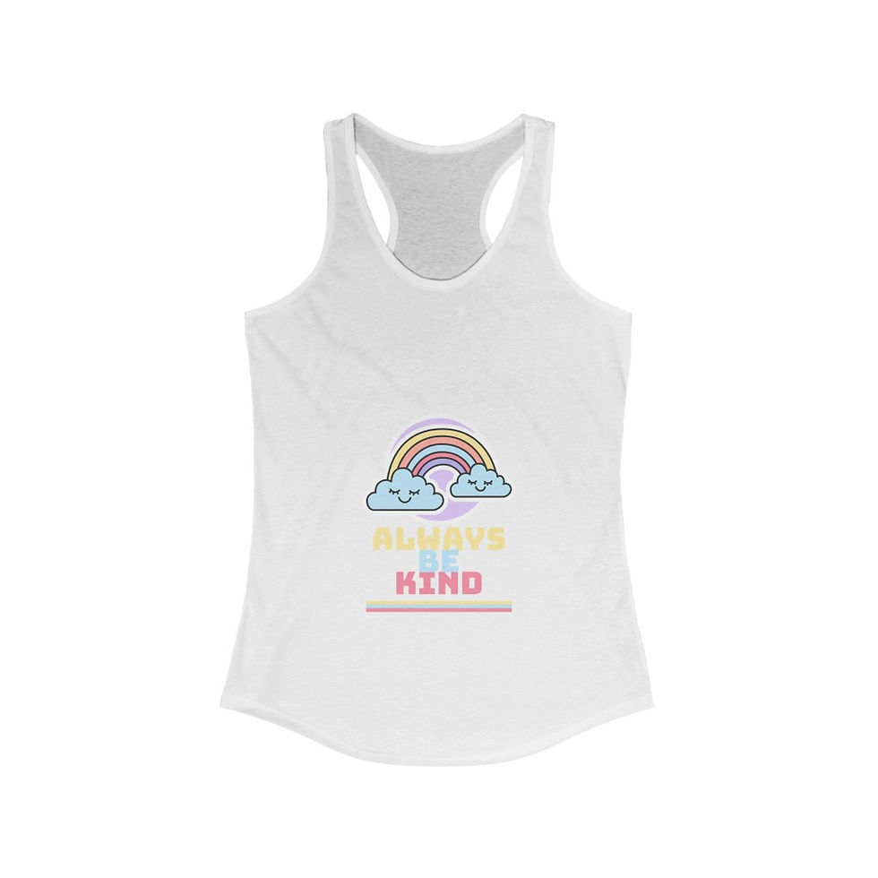 Thumbnail: Women's 'Always Be Kind' Racerback Tank
