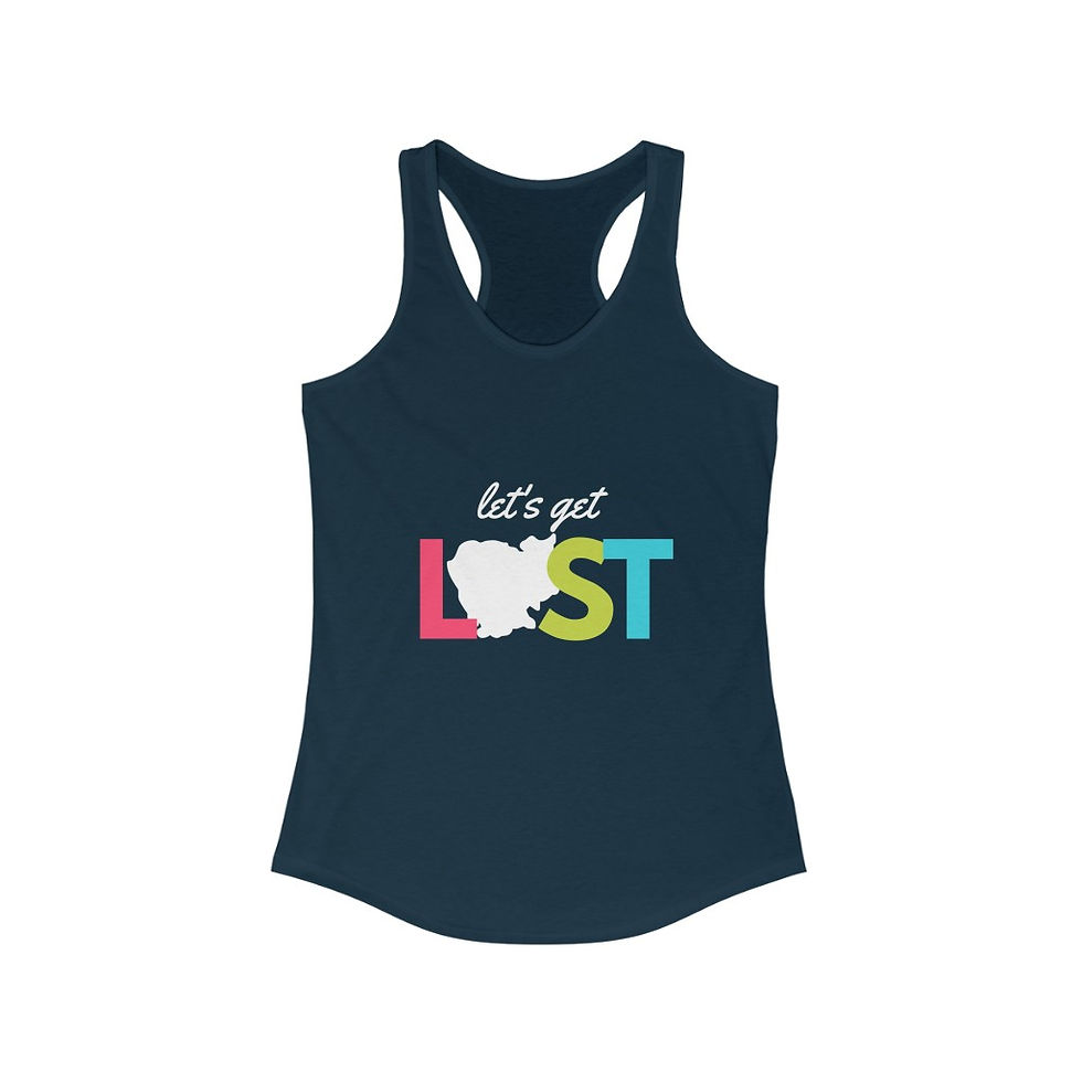 Thumbnail: Women's Cambodia "Lets Get Lost" Racerback Tank