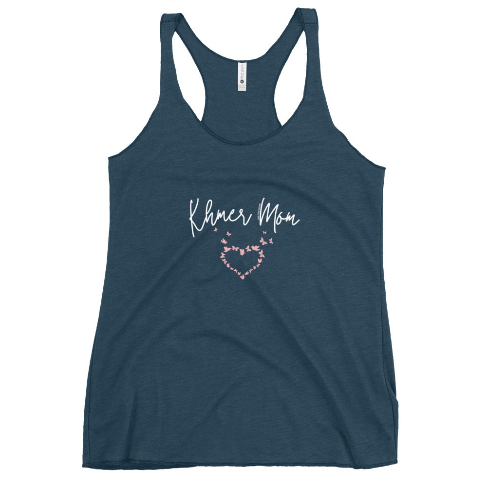 Women's Butterfly Heart "Khmer Mom" Tank