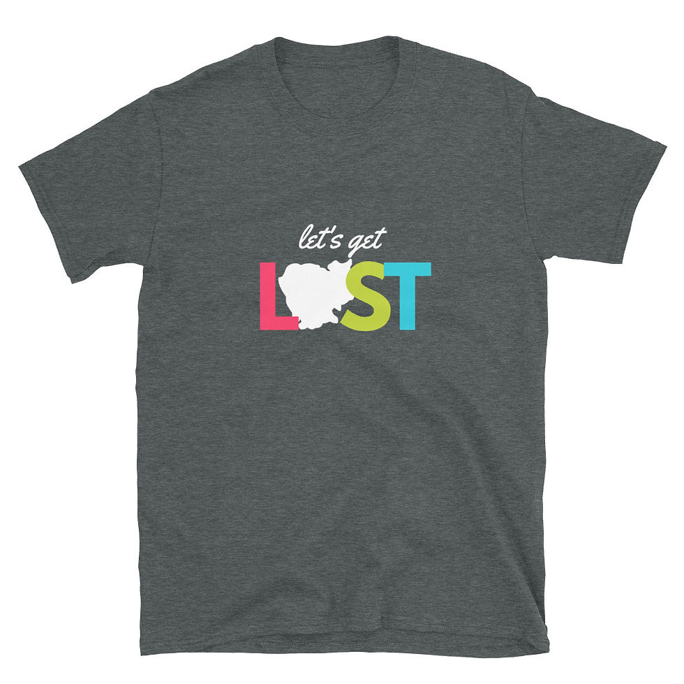 Thumbnail: Women's Cambodia "Lets Get Lost" Short-Sleeve T-Shirt