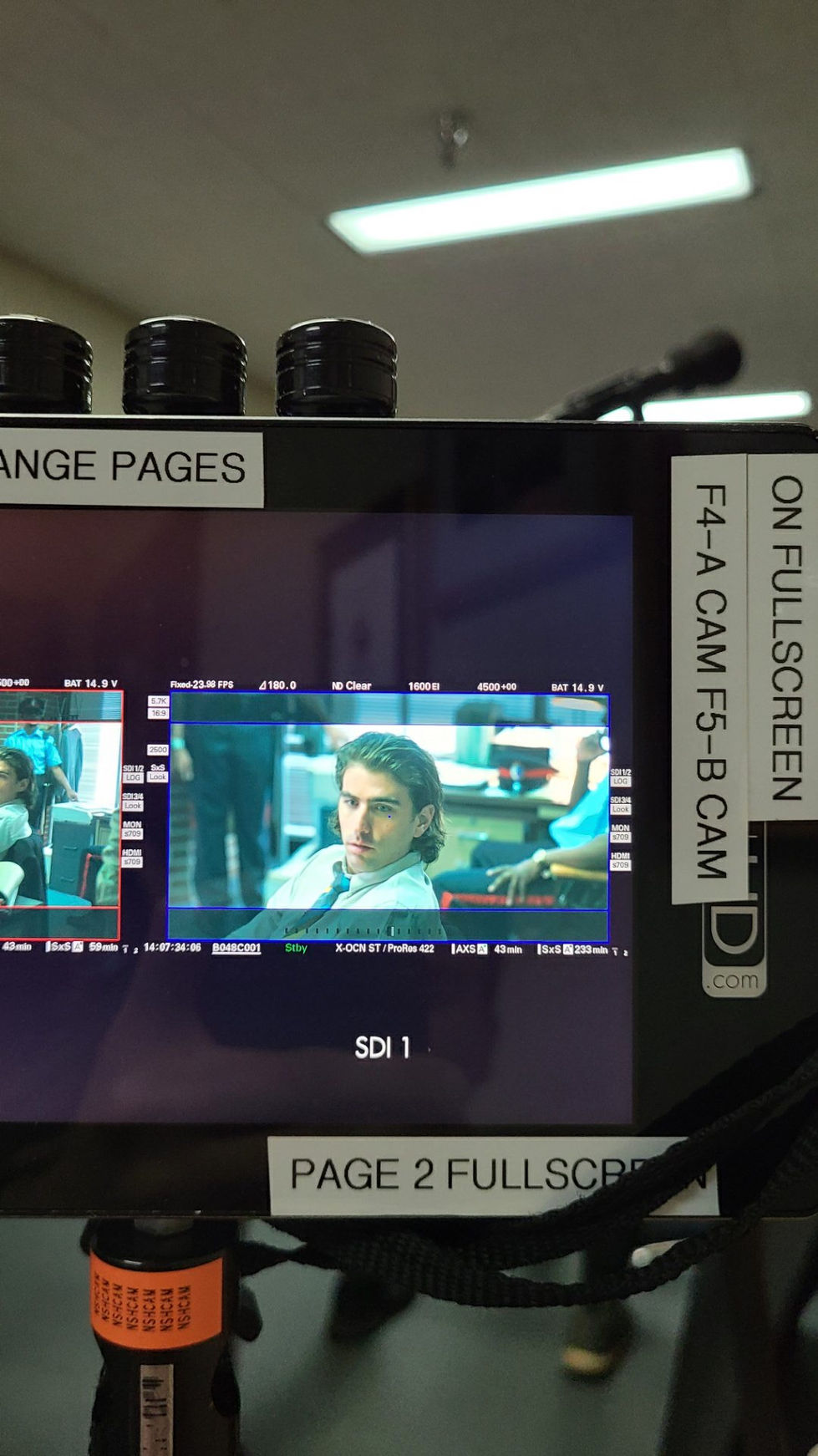 Behind the scenes with Swen Temmel in Bandit