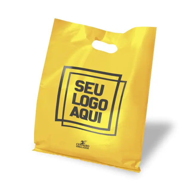 Sacola alça boca vazada 30x40cm