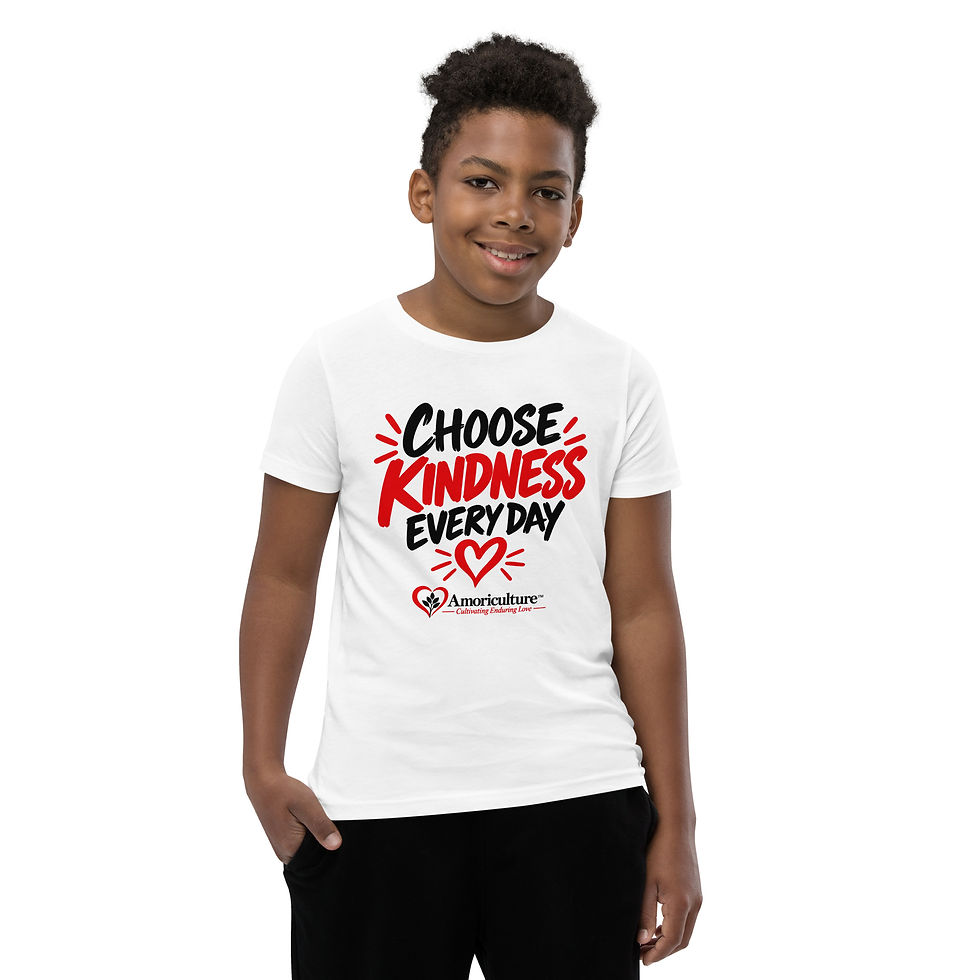 Thumbnail: Choose Kindness Every Day - Youth Short Sleeve T-Shirt