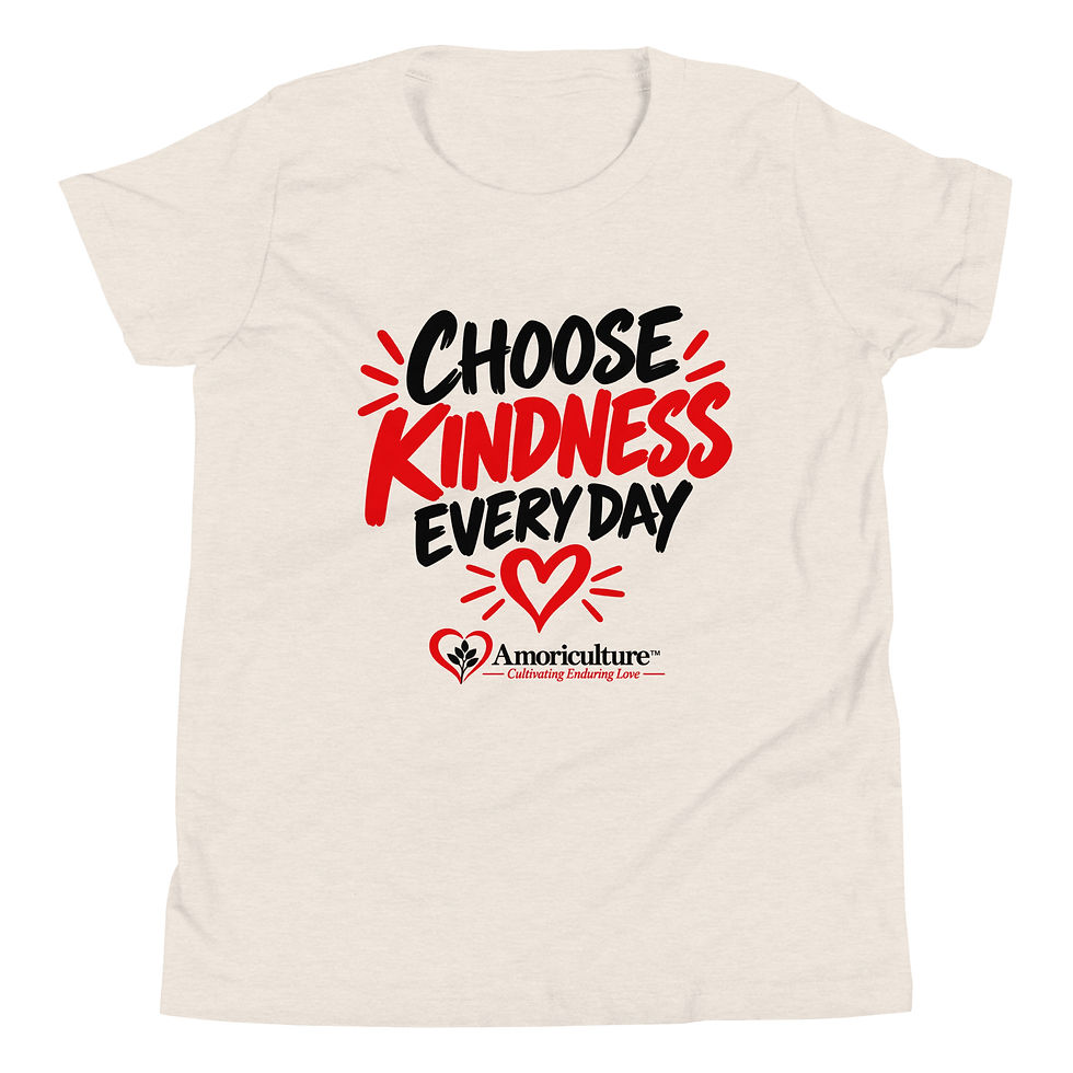 Thumbnail: Choose Kindness Every Day - Youth Short Sleeve T-Shirt