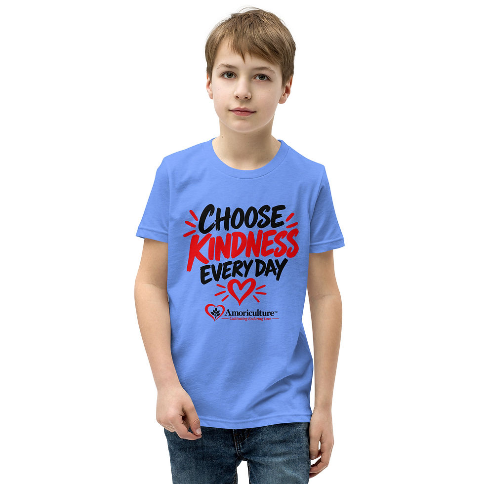 Thumbnail: Choose Kindness Every Day - Youth Short Sleeve T-Shirt