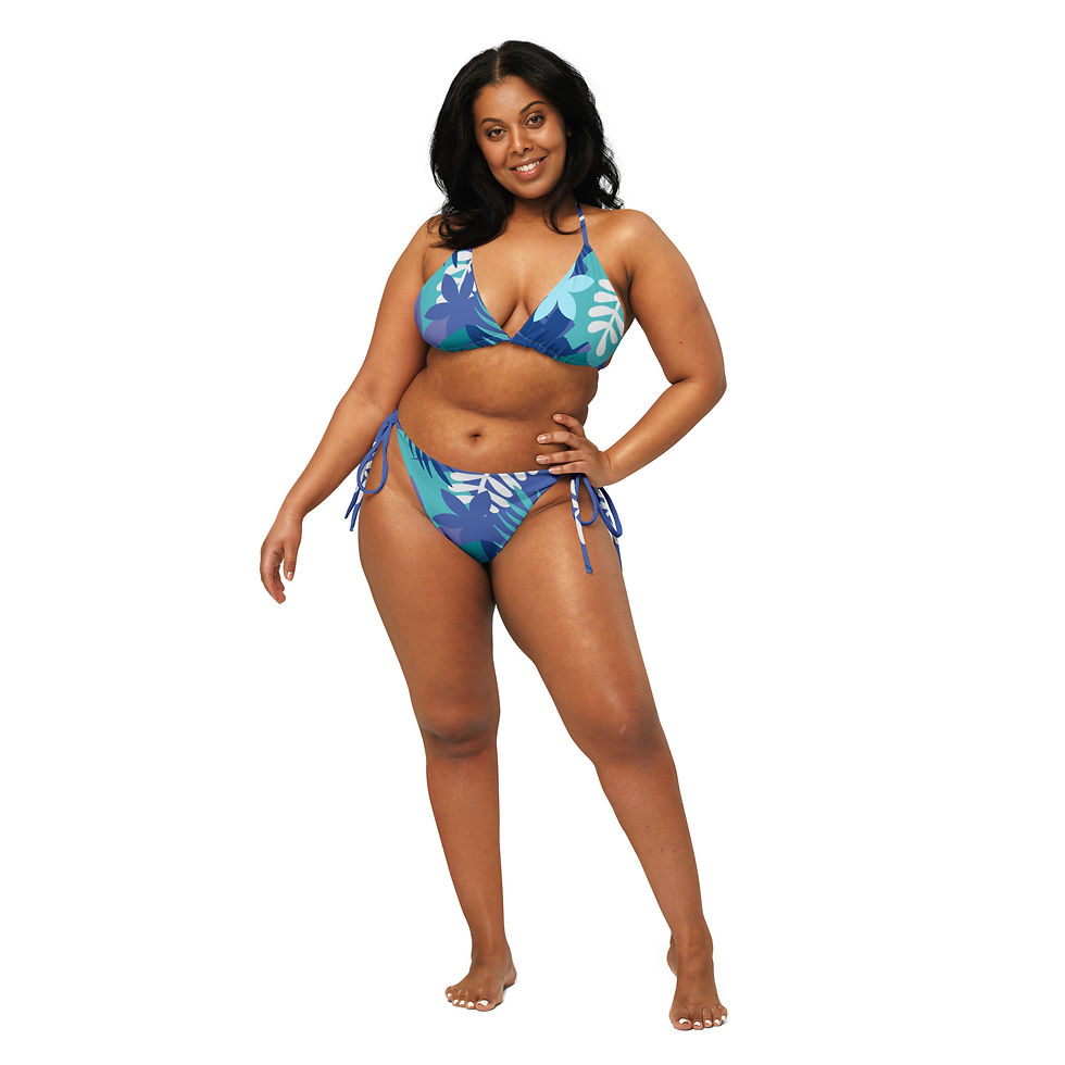 Sličica: Sea breeze -Recycled bikini set