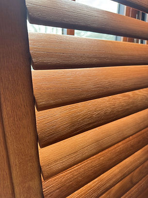 100% hardwood shutters installed in a Tudor merchant house in Lavenham West Suffolk