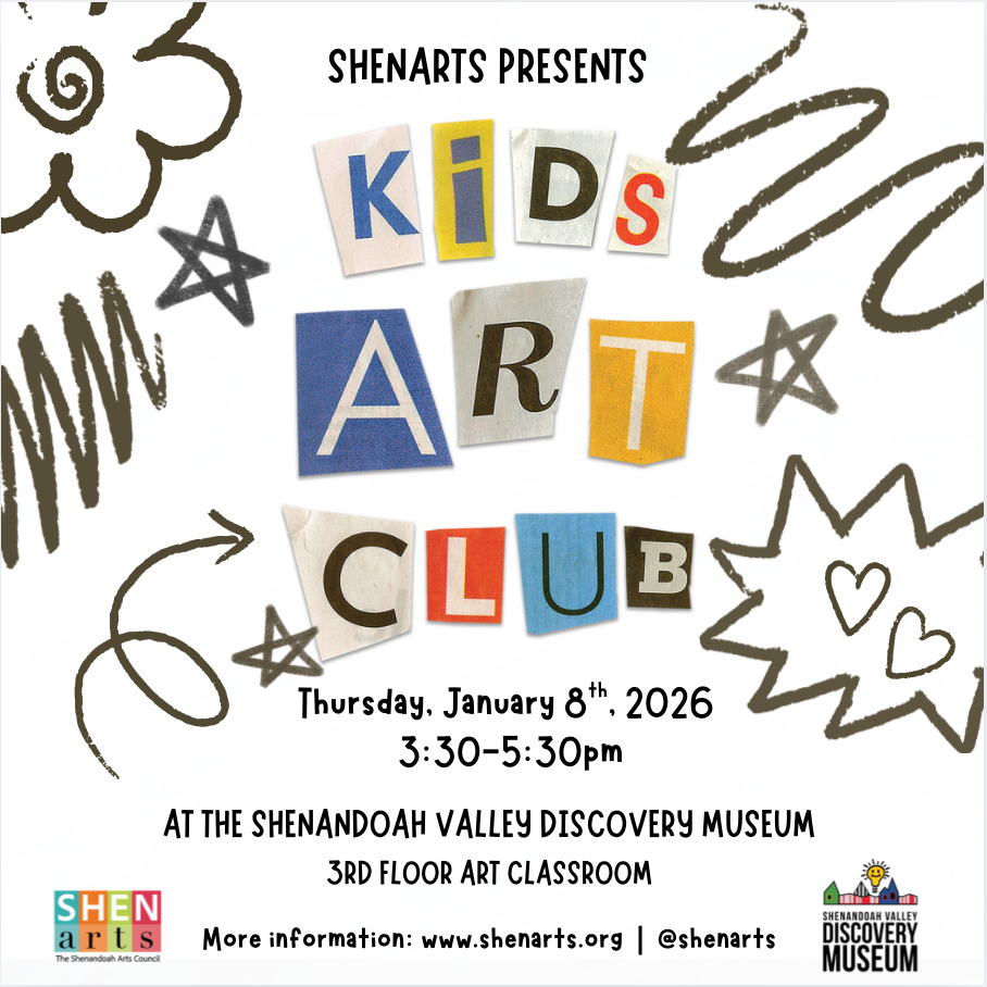 Kid's Art Club at Shenandoah Valley Discovery Museum