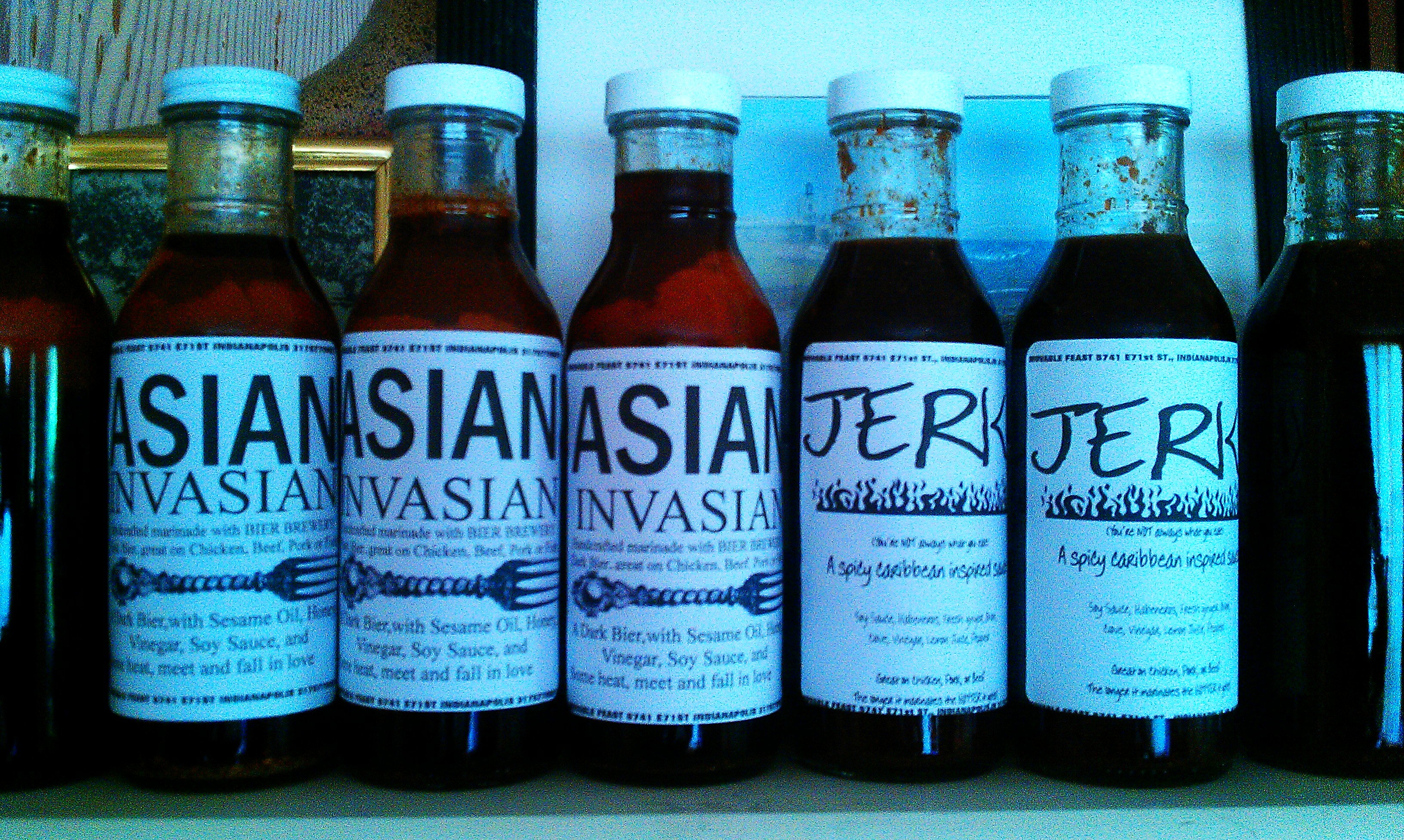 Arranged Food and Objects