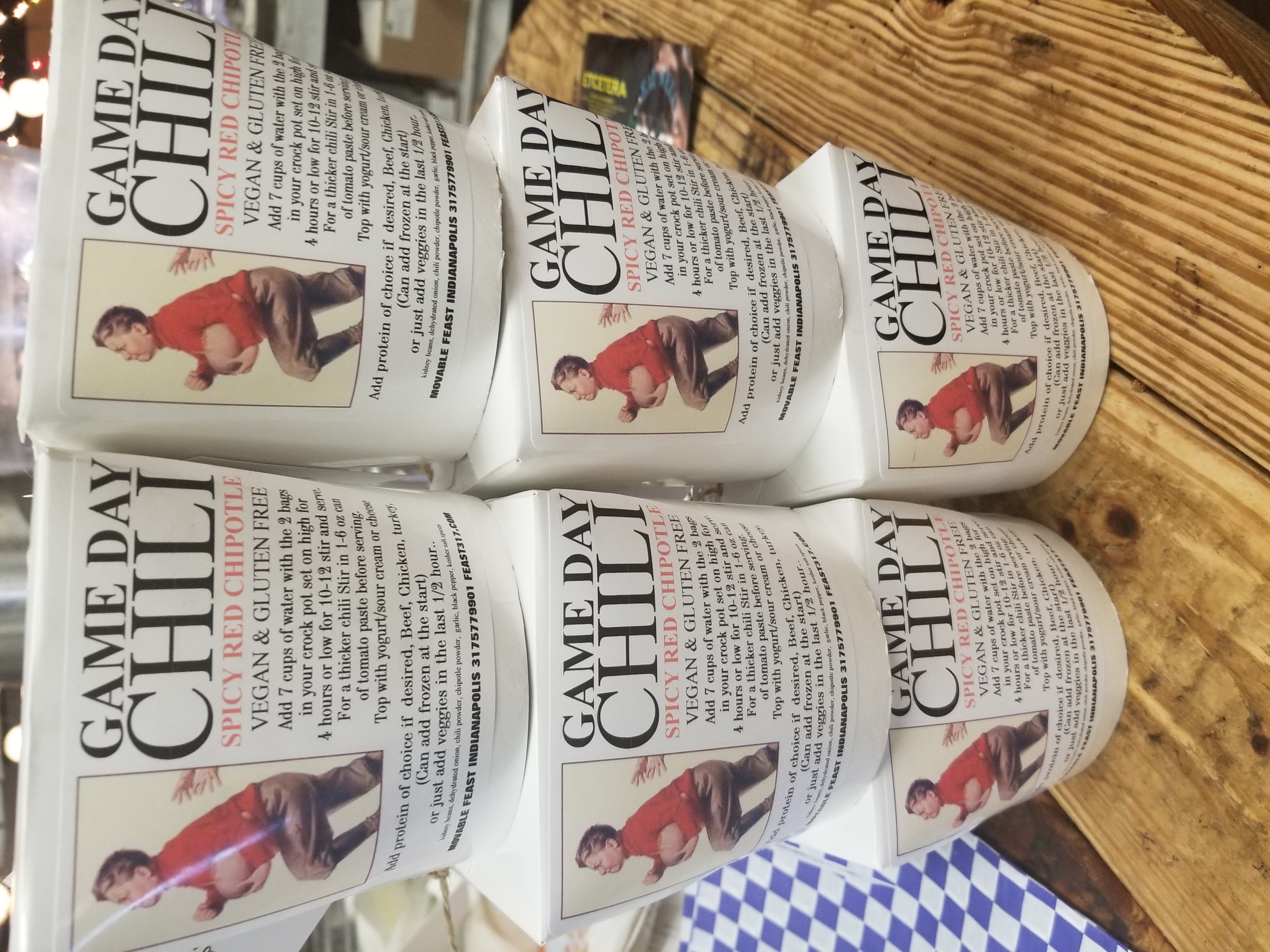 Arranged Food and Objects