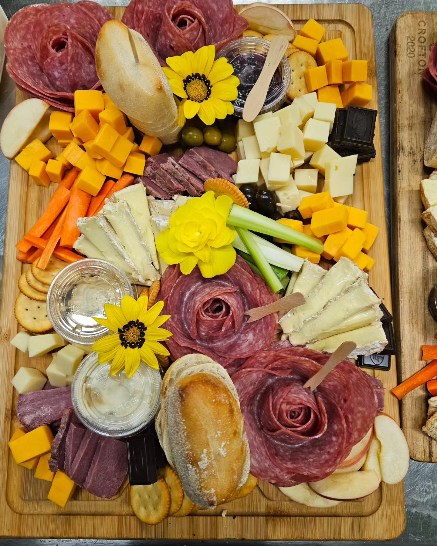 Arranged Food and Objects