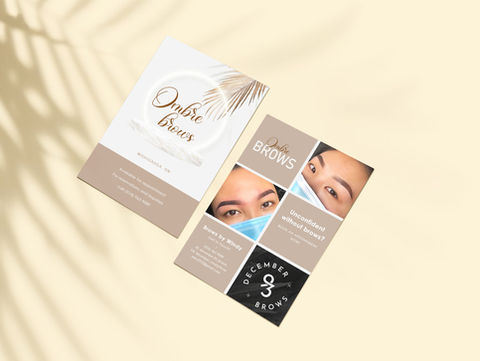 December 93 brow Microshading ombre brows