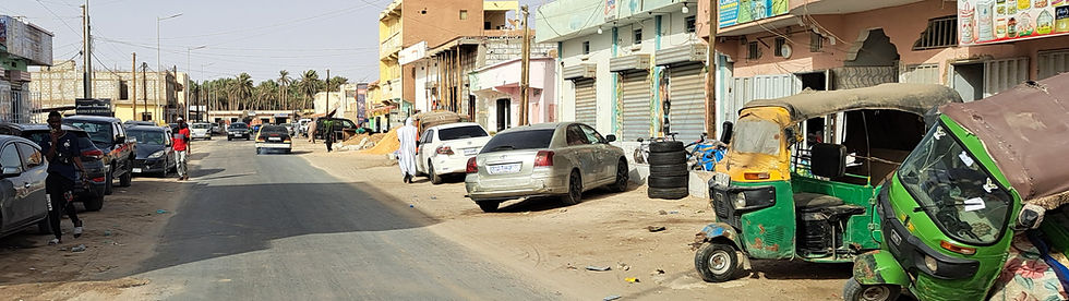 Vehicles parked on street