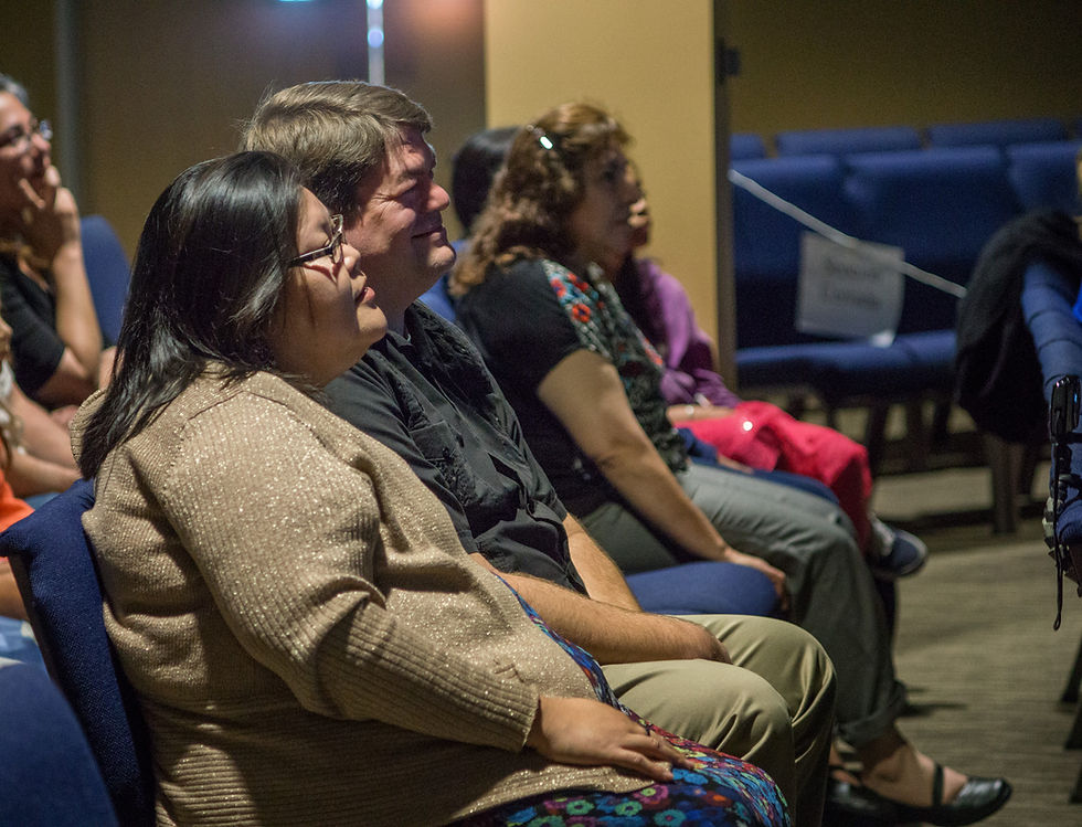 First service at Shalom Iglesia, 2015