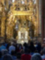 Interior of Santiago Cathedral, Santiago de Compostella