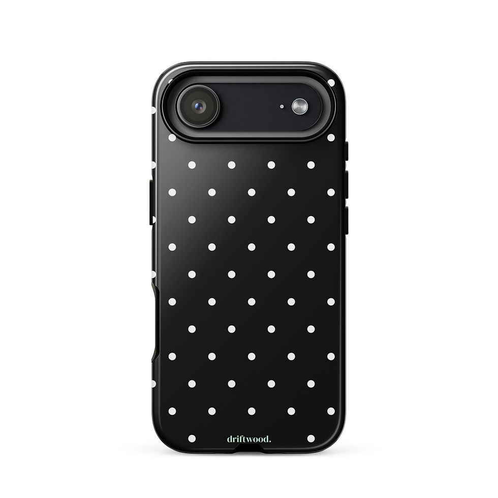 Thumbnail: Black and White Polka Dots