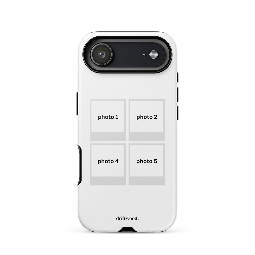 Thumbnail: Custom Four Photo Polaroid Case