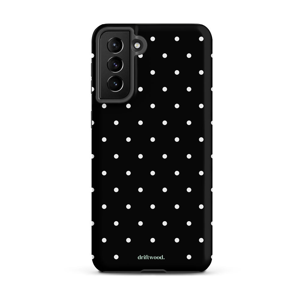 Thumbnail: Black and White Polka Dots