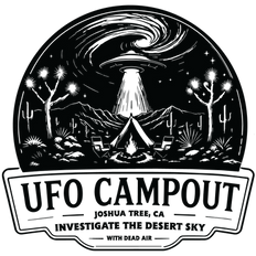 Desert Center Joshua Tree UFO Campout Aliens Immersive Experience VORTEX 29  Paranormal Investigation and Ghost Hunt California Palm Springs Desert Haunted Tour DEAD AIR: Energies Documentary Series Haunted CAFE
