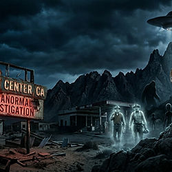 Desert Center Haunted Abandoned Strip Ghost Town Immersive Experience VORTEX 29 Paranormal Investigation and Ghost Hunt California Palm Springs Desert Haunted Tour DEAD AIR: Energies Documentary Series Haunted CAFE