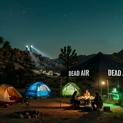 Desert Center Joshua Tree UFO Campout Aliens Immersive Experience VORTEX 29  Paranormal Investigation and Ghost Hunt California Palm Springs Desert Haunted Tour DEAD AIR: Energies Documentary Series Haunted CAFE