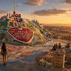 Desert Center Salton Sea Tour: South Experience Aliens Nuclear Test Naval Base Immersive Experience VORTEX 29  Paranormal Investigation and Ghost Hunt California Palm Springs Desert Haunted Tour DEAD AIR: Energies Documentary Series Weird Desert Salvation Mountain 