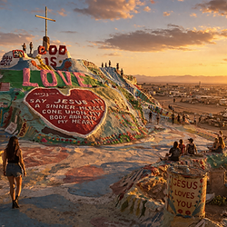 Desert Center Salton Sea Tour: South Experience Aliens Nuclear Test Naval Base Immersive Experience VORTEX 29  Paranormal Investigation and Ghost Hunt California Palm Springs Desert Haunted Tour DEAD AIR: Energies Documentary Series Weird Desert Salvation Mountain 