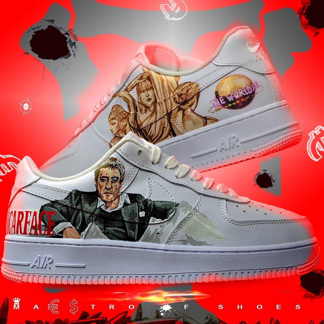 Scarface x NikeAirForce1🔥