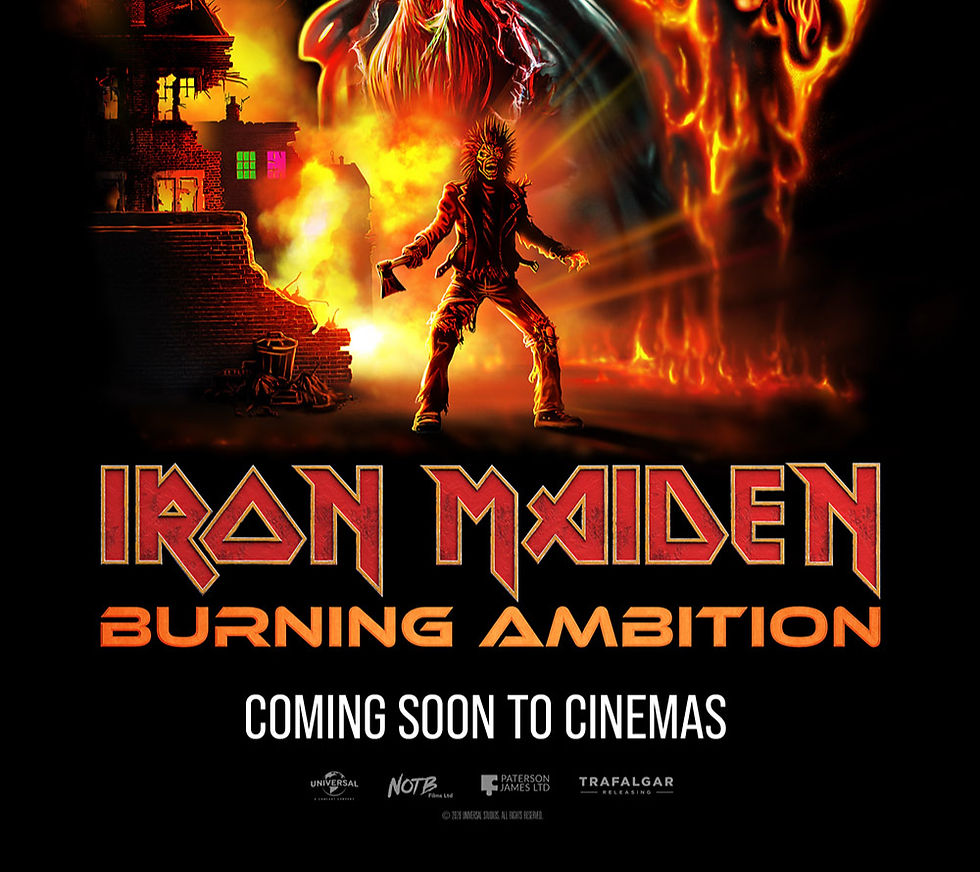 Iron Maiden’s Burning Ambition hits the Big Screen 