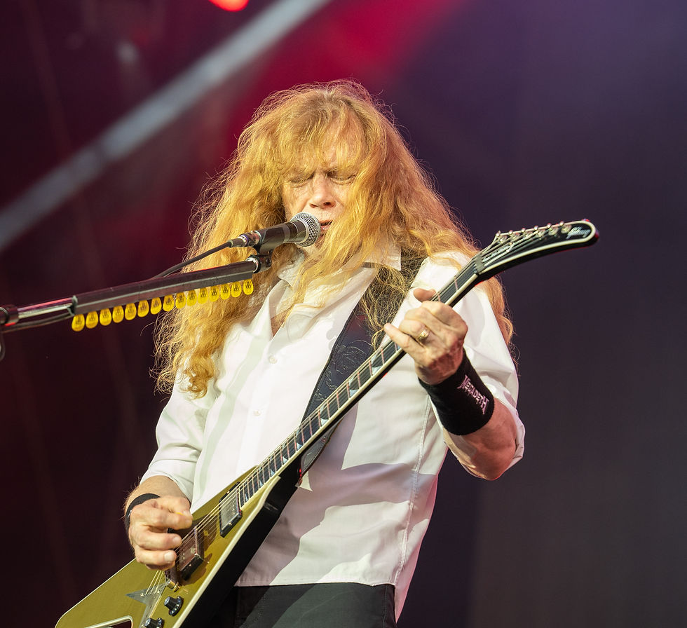 Dave Mustaine (Photo by Jose Crespo)
