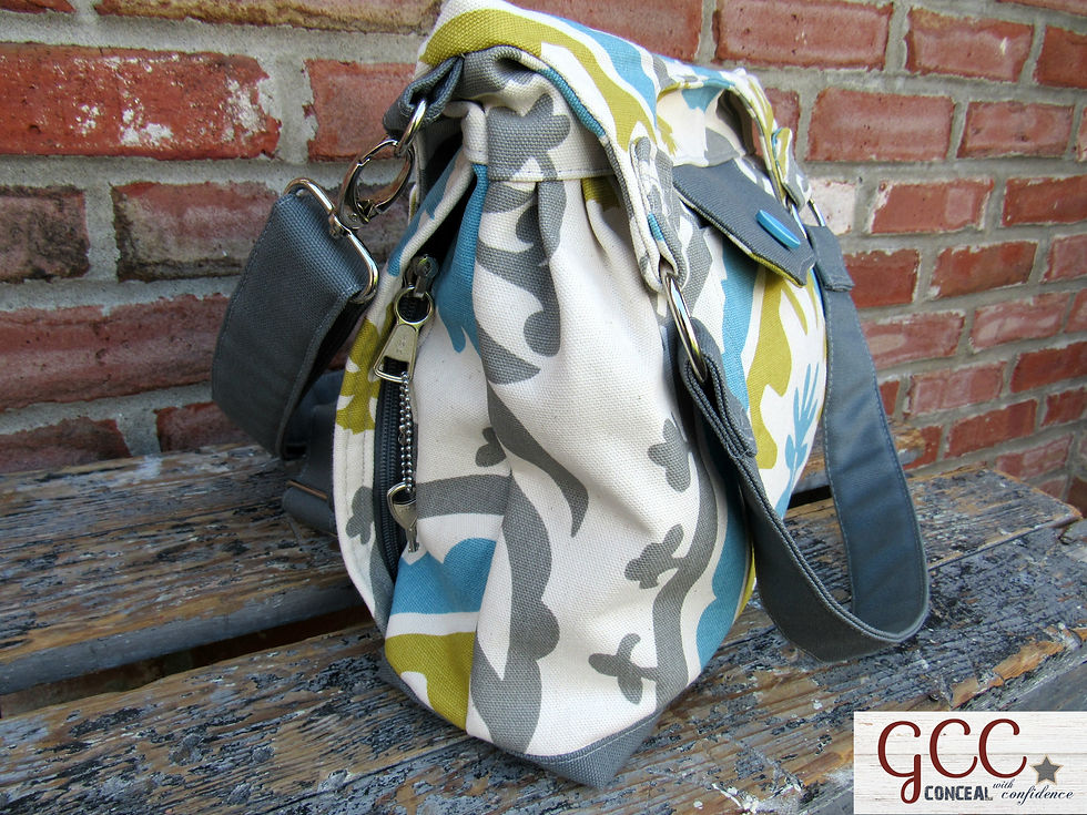 Concealed Carry Purses with locking zippers