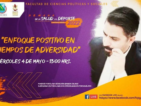 Enfoque positivo en tiempos de adversidad