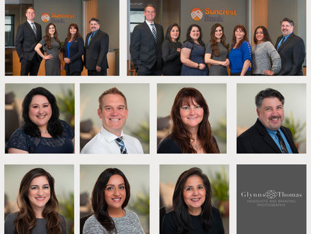 Headshots for a Bank Branch in Lodi