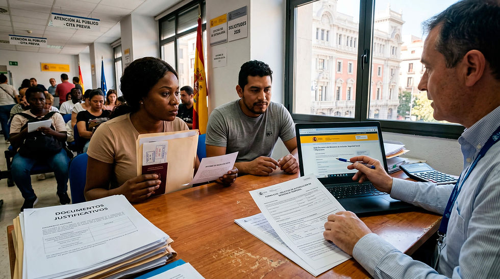 Amnesty 2026 in Spain: Form EX32