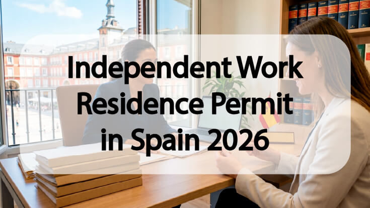 Independent Work Residence Permit in Spain 2026