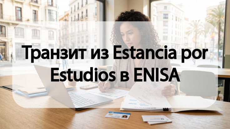 Транзит из Estancia por Estudios в ENISA