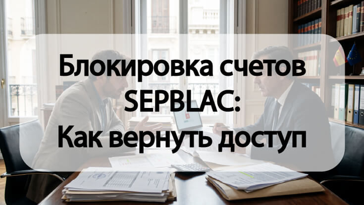 Блокировка счетов SEPBLAC: Как вернуть доступ