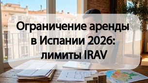 Ограничение аренды в Испании 2026: лимиты IRAV