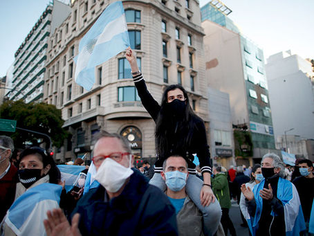 Proteste gegen die Regierung