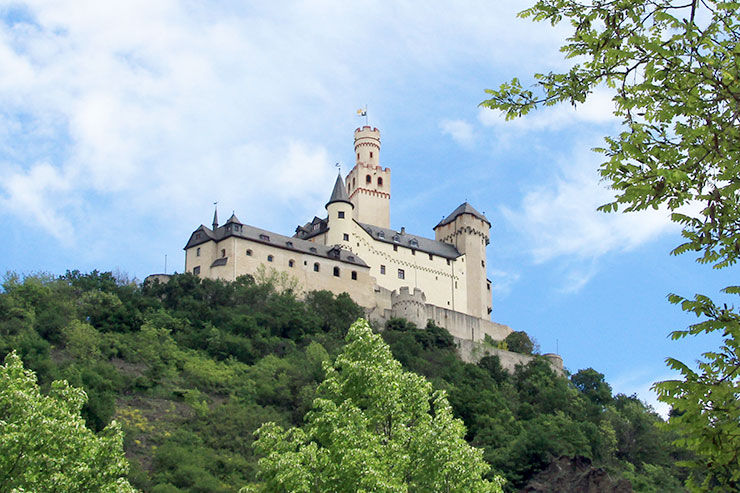 Die Marksburg in Braubach