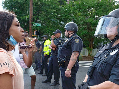 Reaktion auf Unruhen