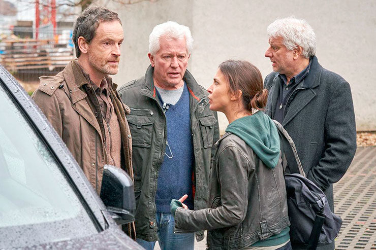 Emiliano De Martino, Beniamino Brogi und Antje Traue