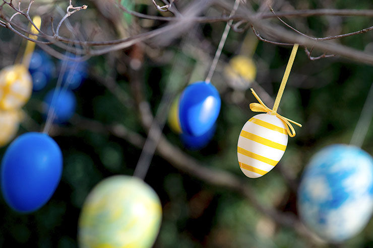 Bunte Ostereier