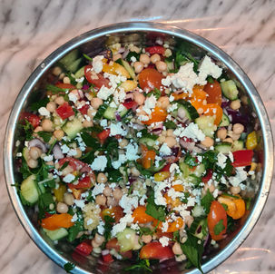 Mediterranean Giant Couscous Salad