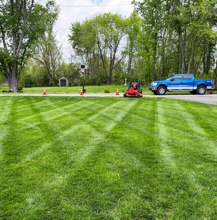 Professional lawn care and custom lawn striping services in Reynolds and Lafayette, Indiana.