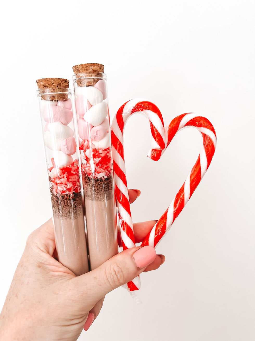 Thumbnail: 2pk Candy Cane Hot Chocolate Test Tubes